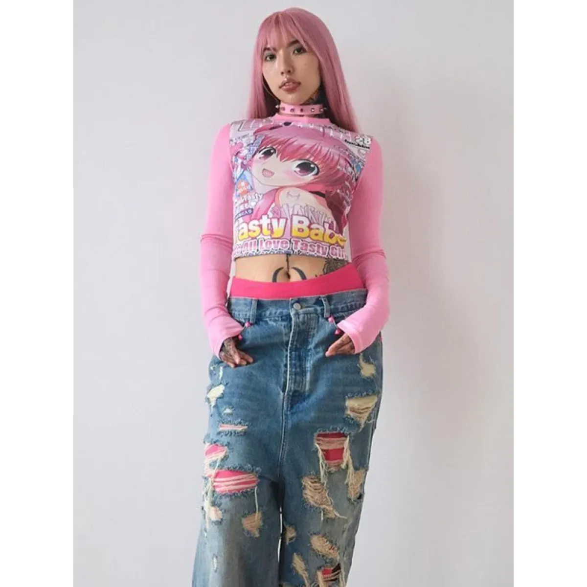 Harajuku Kawaii Anime Graphic Tee