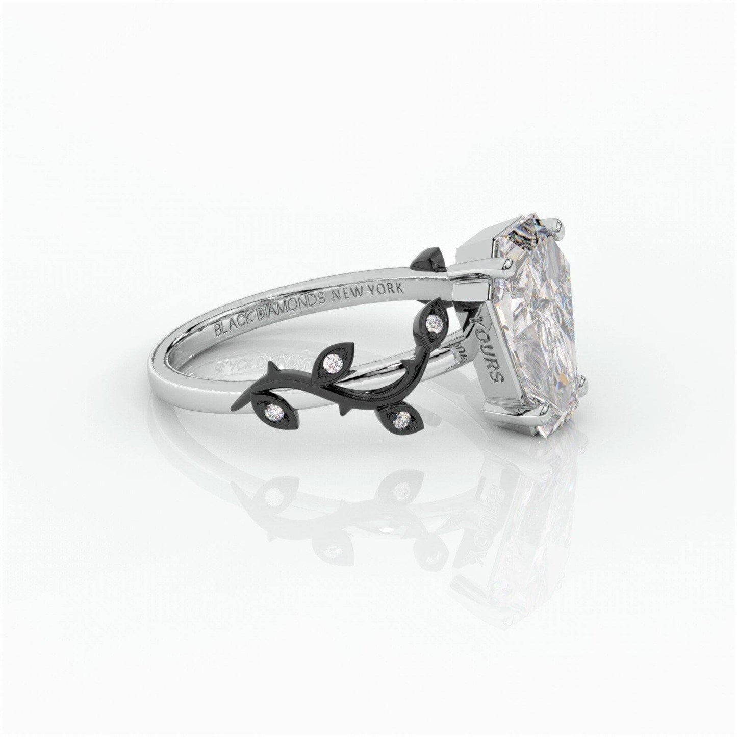 Hell and Back Ring - Limited Coffin Cut Diamond Engagement Ring