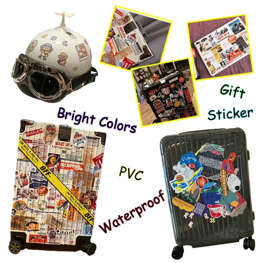 Honkai Star Rail Figure Stickers Pack: Anime Graffiti Decals