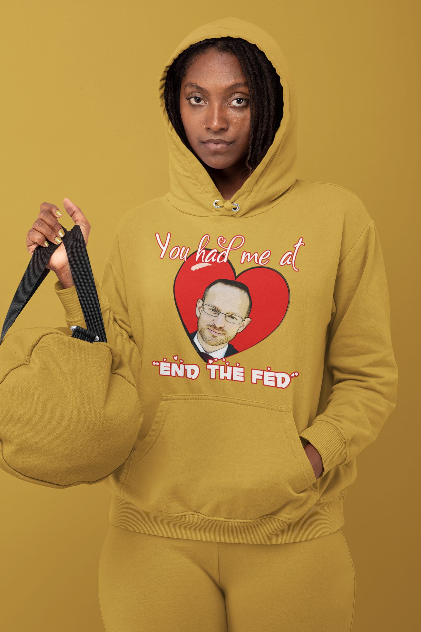 You had me at "END the FED" Spike Cohen Valentine's Hoodie