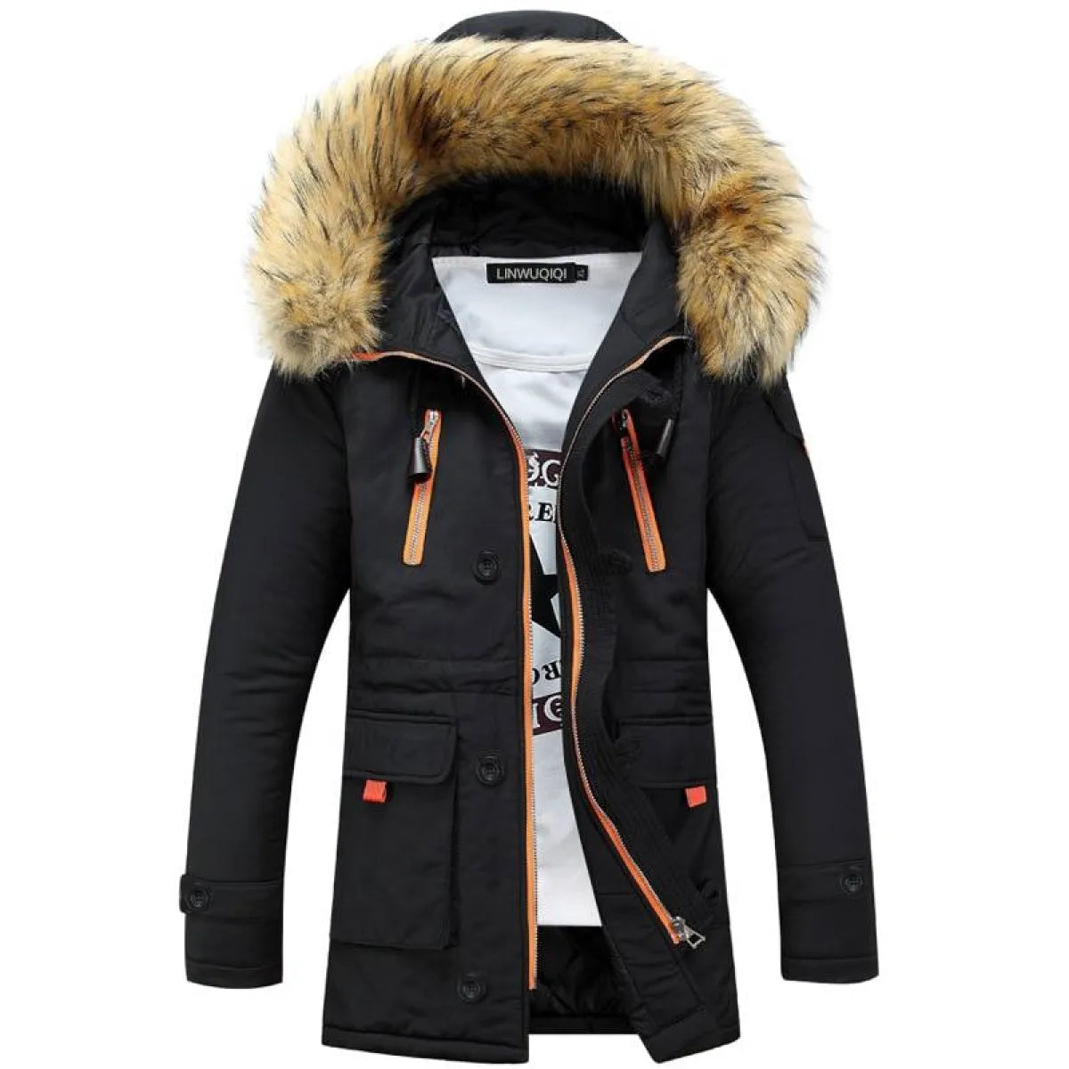 Street Fashion Fur Coat