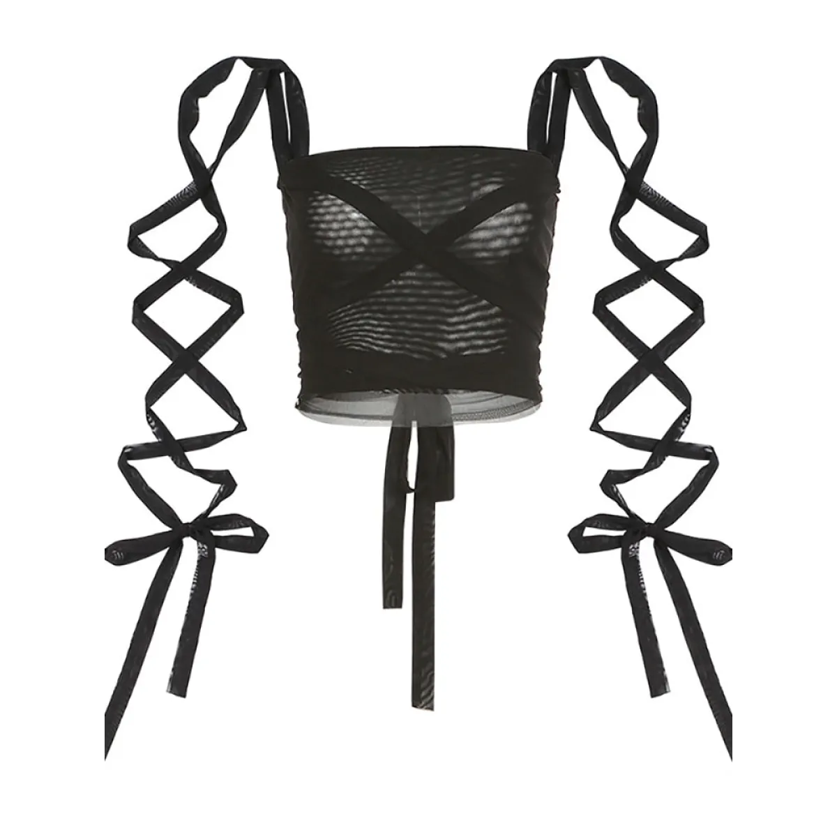 Dark Ice Punk Lace Camis