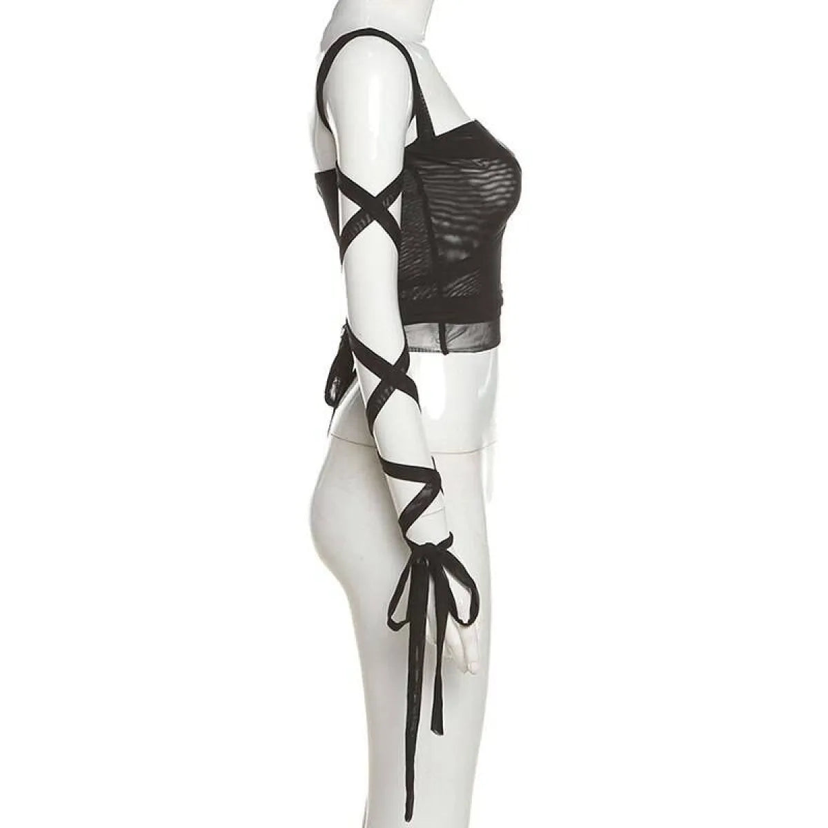 Dark Ice Punk Lace Camis