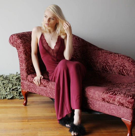 Long bamboo Nightgown