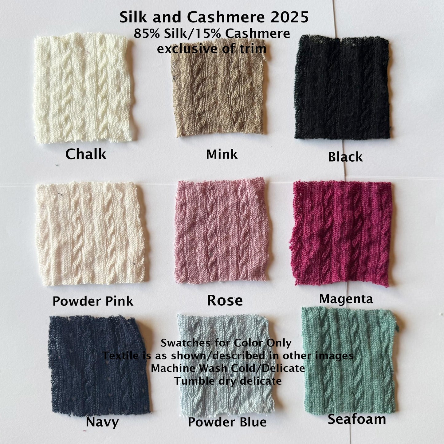Silk and cashmere shrug or wrap cardigan