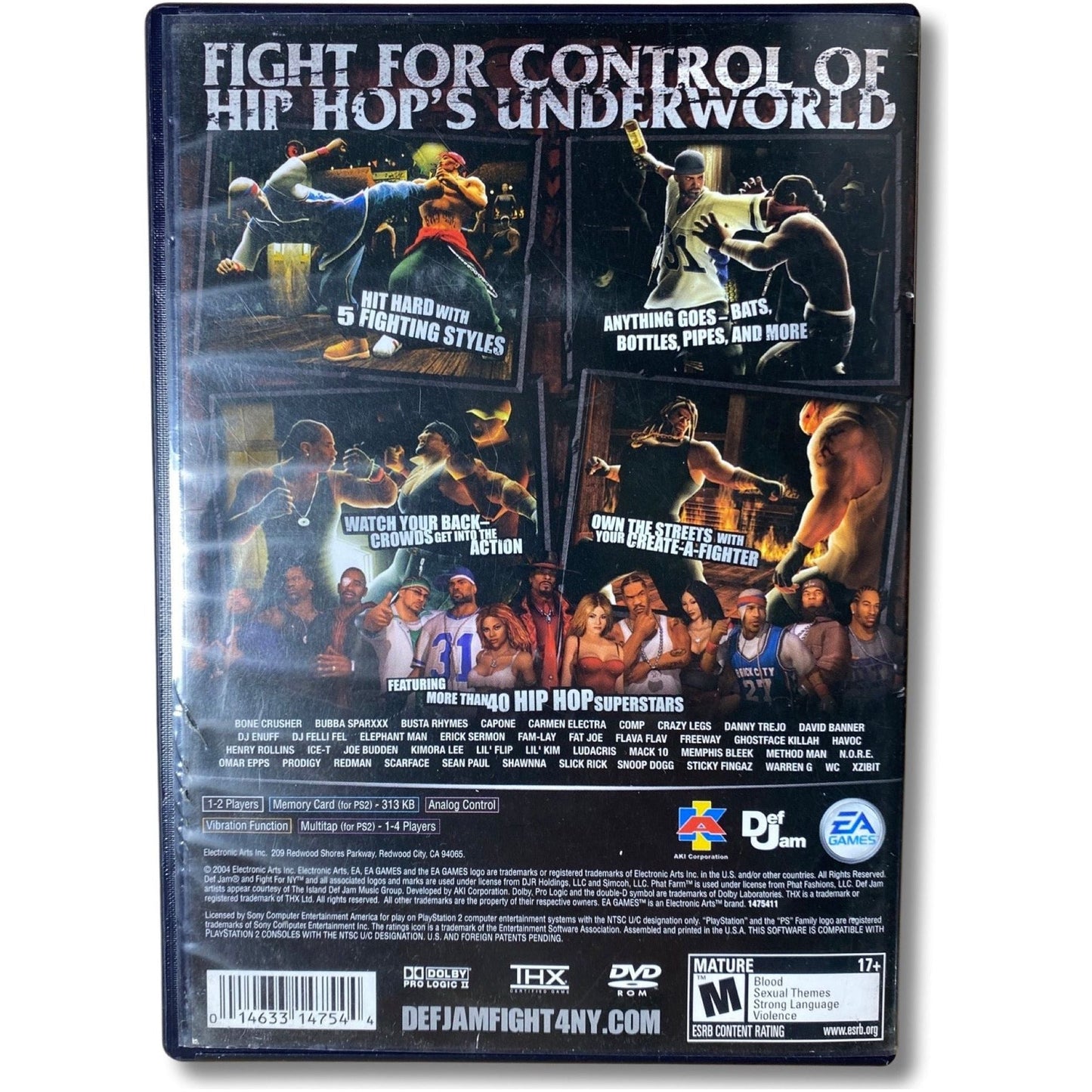 Def Jam Fight For NY - PlayStation 2
