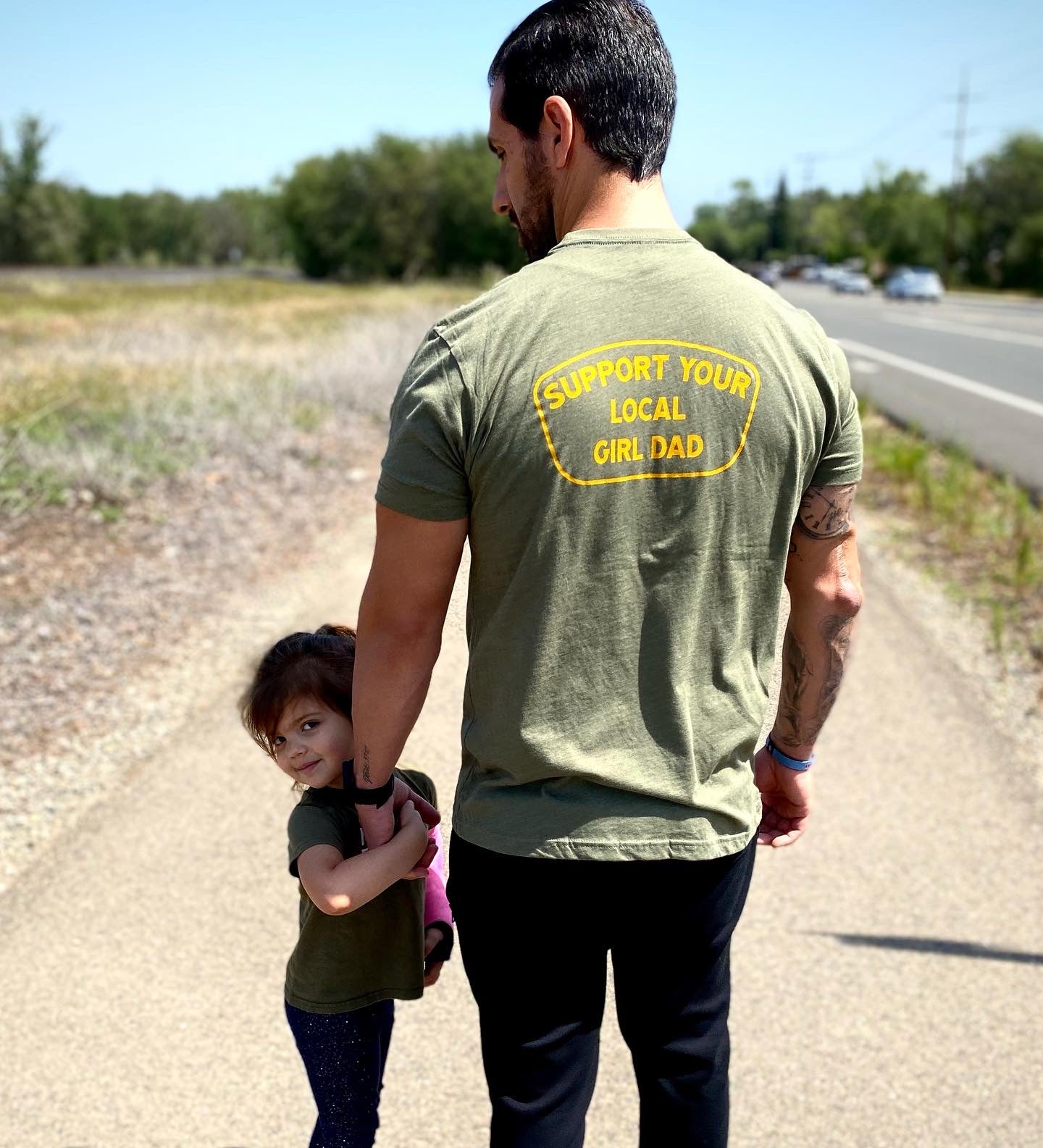 Support Your Local Girl Dad Shirt (GD)