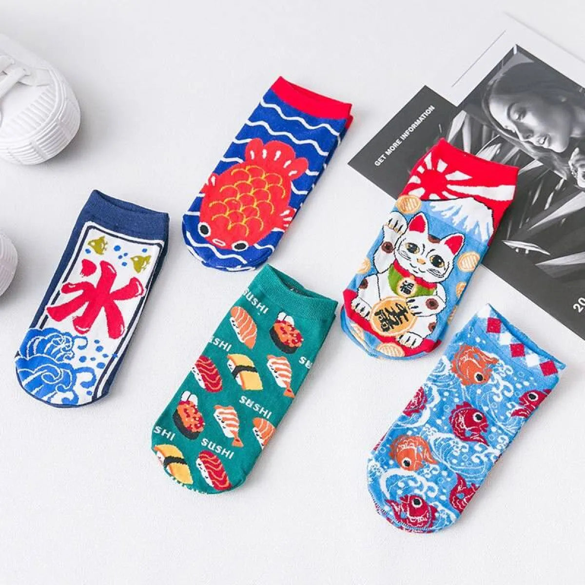 Japanese Inspired Socks