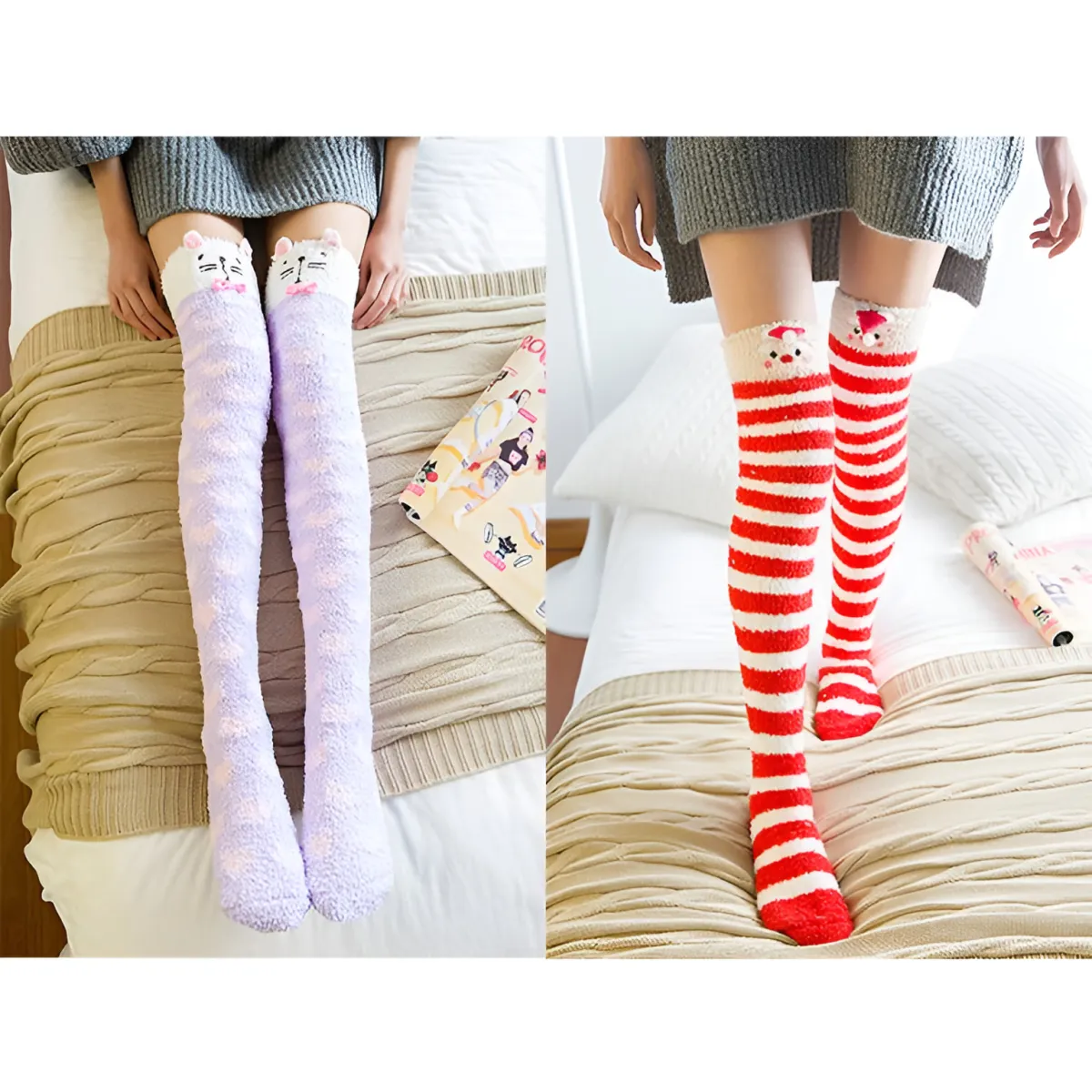 Japanese Mori Girl Animal Socks
