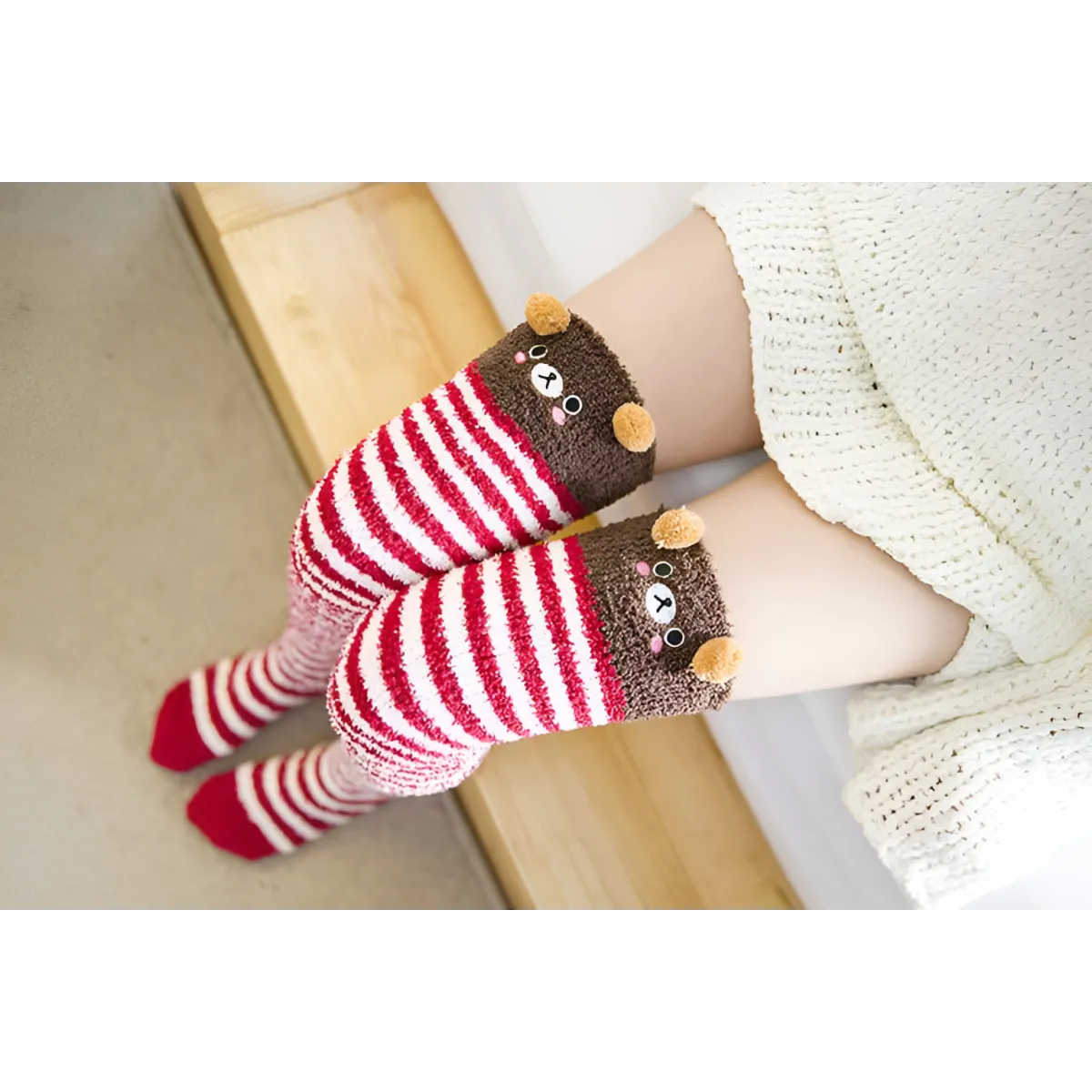 Japanese Mori Girl Animal Socks