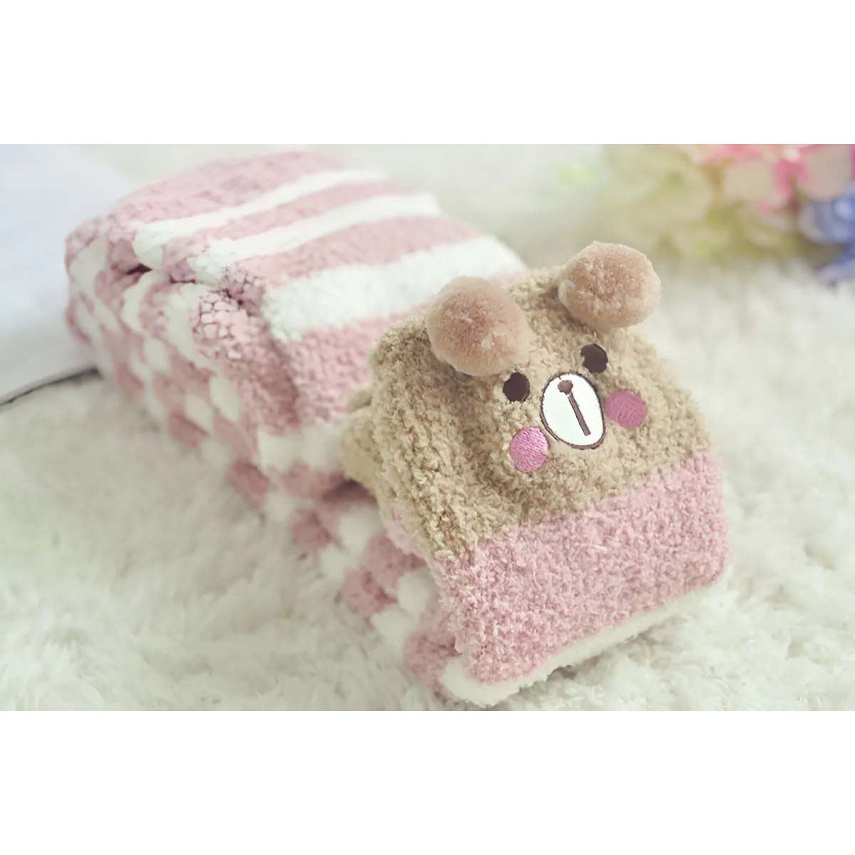 Japanese Mori Girl Animal Socks