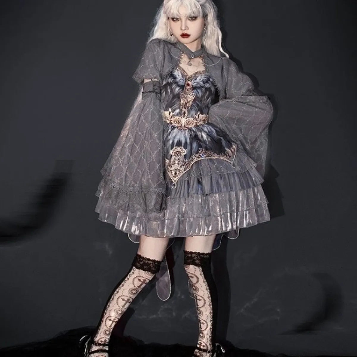 Japanese Victorian Swan Dance Lolita Dress