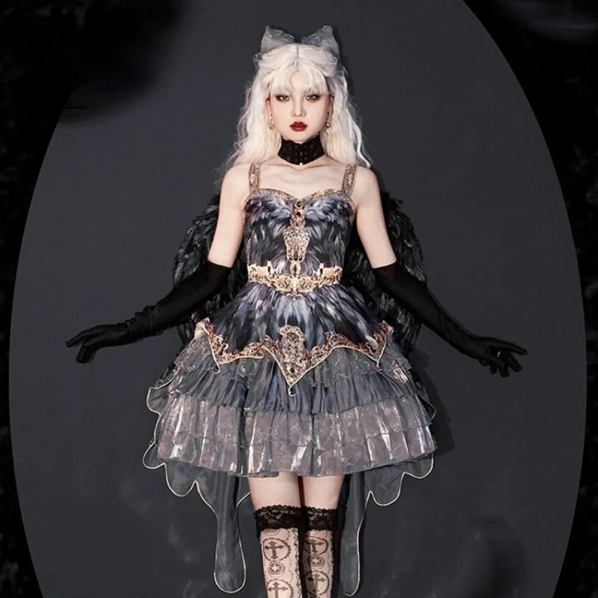 Japanese Victorian Swan Dance Lolita Dress