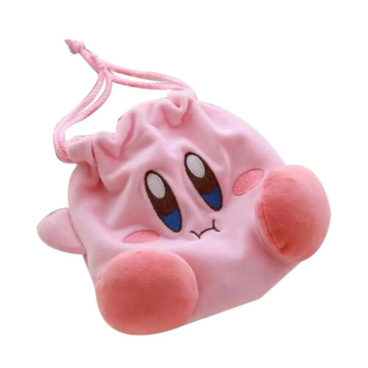 Kawaii Star Kirby Plush Cosmetic Bag