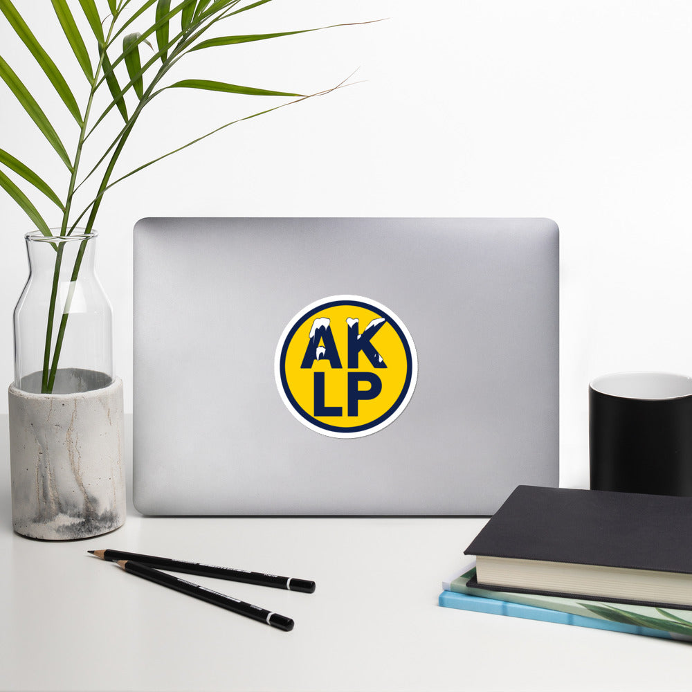 Alaska Libertarian Party Bubble-free stickers