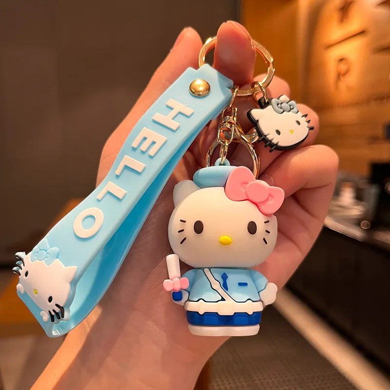 Hello Kitty Keychain - Cute Anime Accessories