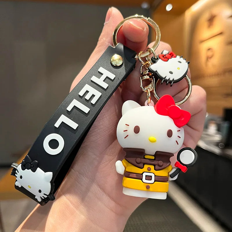 Hello Kitty Keychain - Cute Anime Accessories