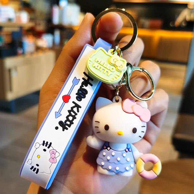 Hello Kitty Keychain - Cute Anime Accessories