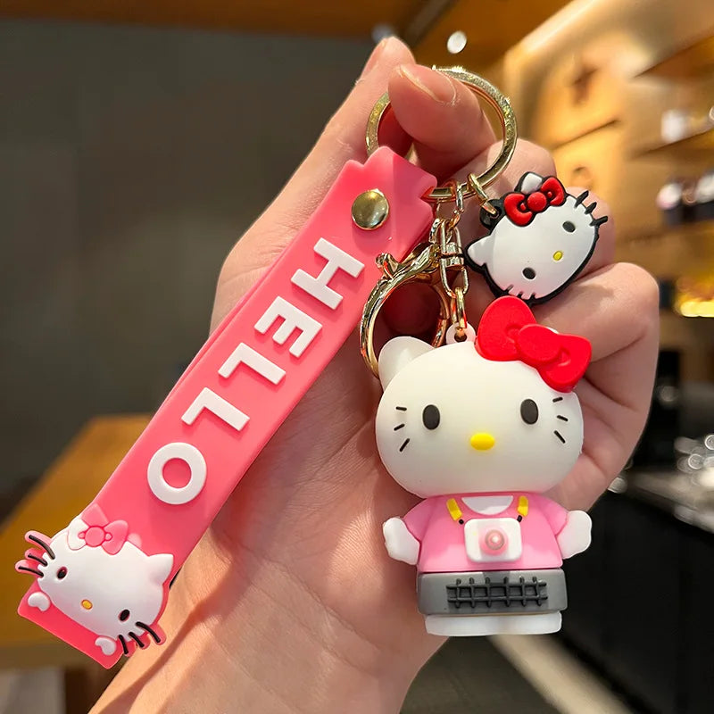 Hello Kitty Keychain - Cute Anime Accessories