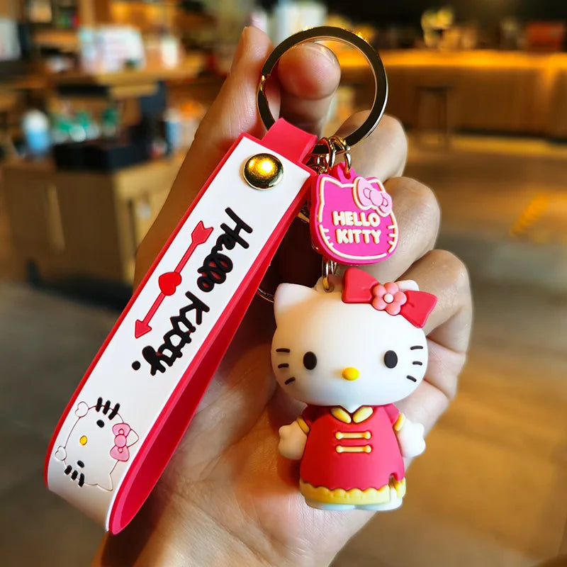 Hello Kitty Keychain - Cute Anime Accessories