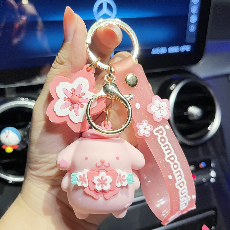 Hello Kitty Keychain - Cute Anime Accessories