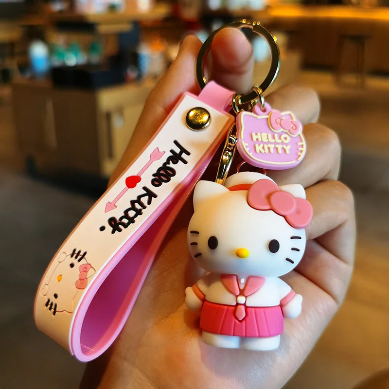 Hello Kitty Keychain - Cute Anime Accessories