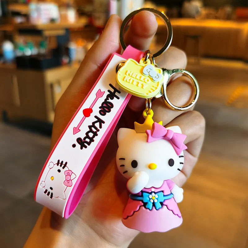 Hello Kitty Keychain - Cute Anime Accessories
