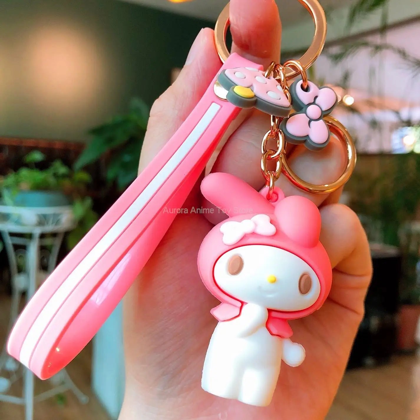 Hello Kitty Keychain - Cute Anime Accessories