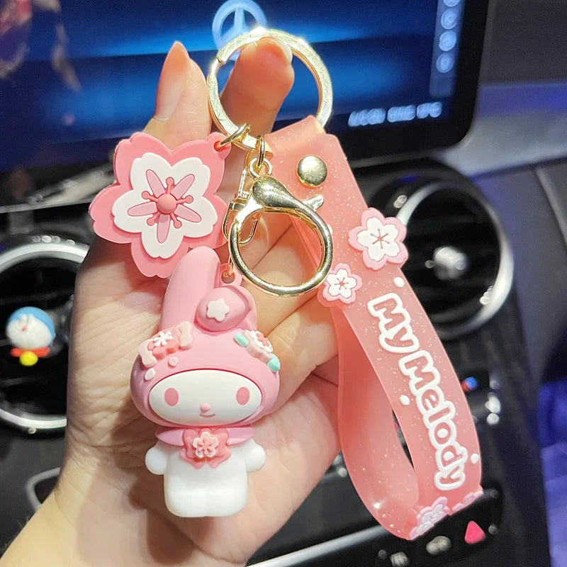 Hello Kitty Keychain - Cute Anime Accessories
