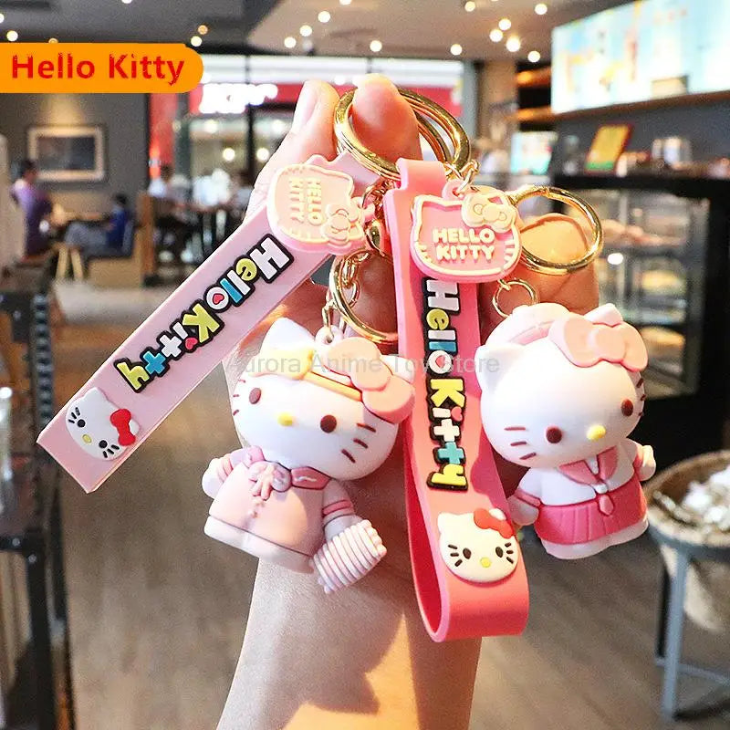 Hello Kitty Keychain - Cute Anime Accessories