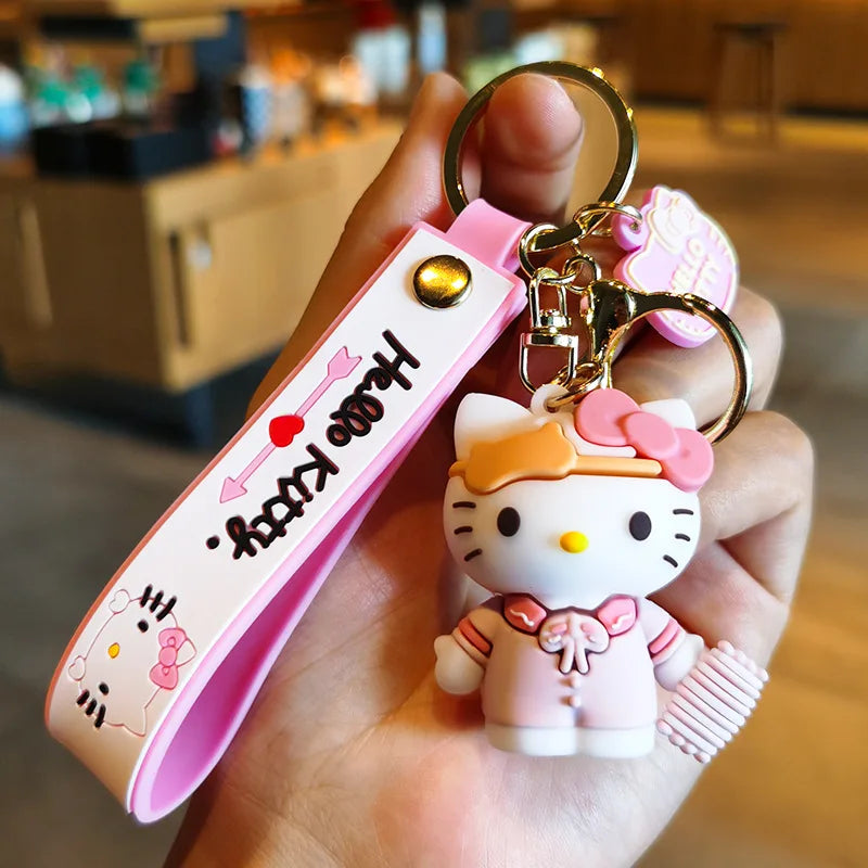 Hello Kitty Keychain - Cute Anime Accessories
