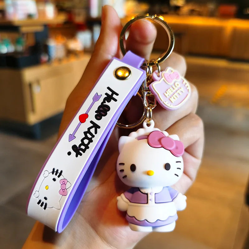 Hello Kitty Keychain - Cute Anime Accessories