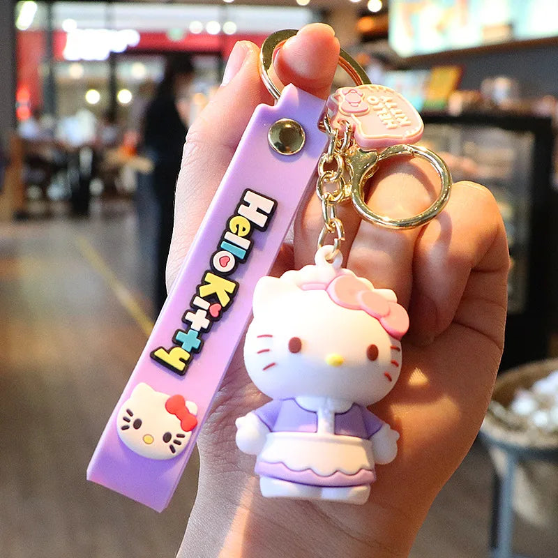 Hello Kitty Keychain - Cute Anime Accessories