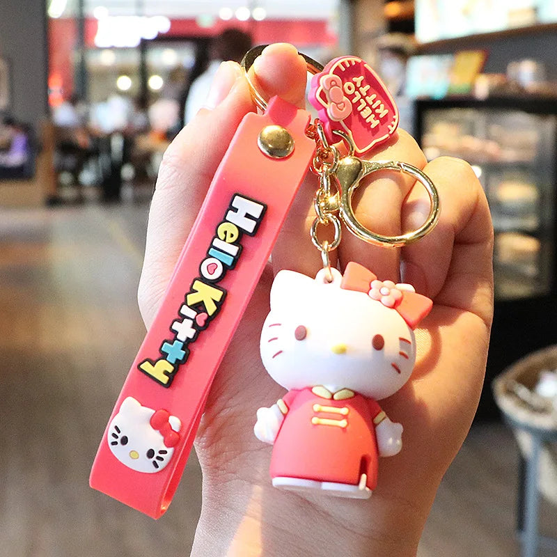 Hello Kitty Keychain - Cute Anime Accessories