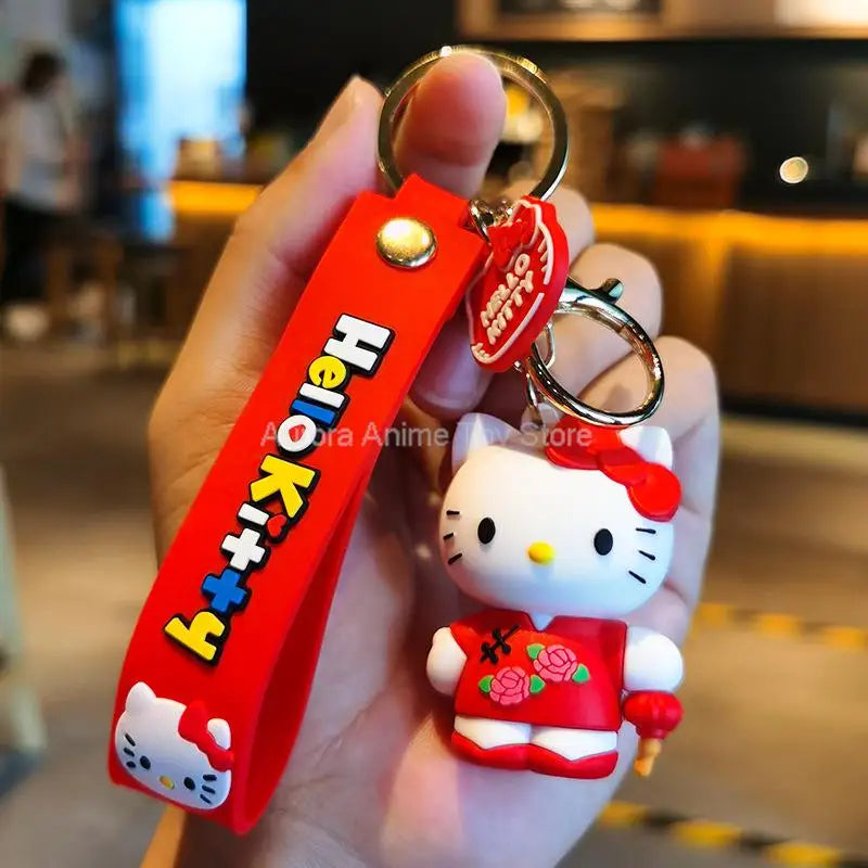 Hello Kitty Keychain - Cute Anime Accessories