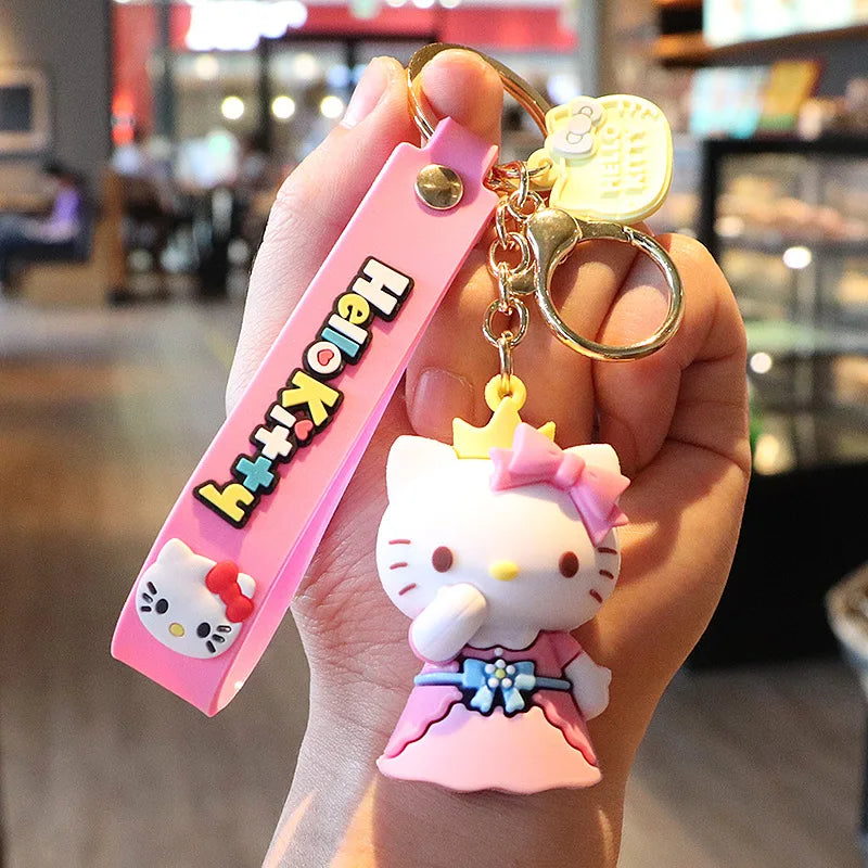 Hello Kitty Keychain - Cute Anime Accessories