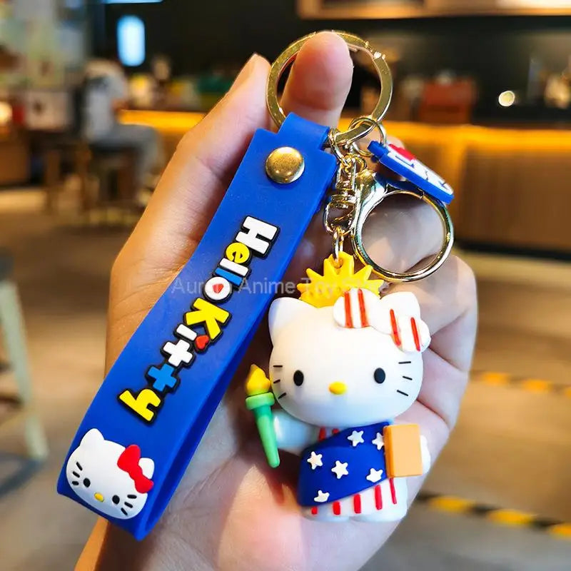 Hello Kitty Keychain - Cute Anime Accessories