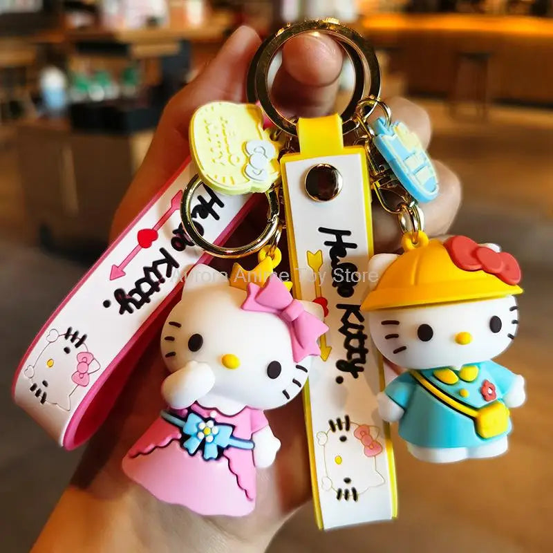 Hello Kitty Keychain - Cute Anime Accessories