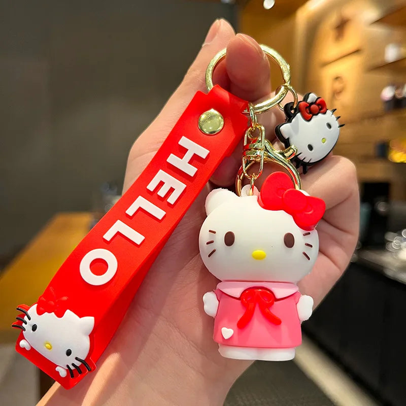 Hello Kitty Keychain - Cute Anime Accessories