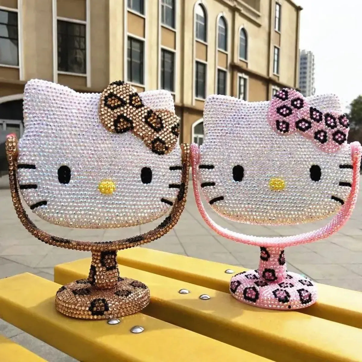 Hello Kitty Rhinestone Vanity Mirror