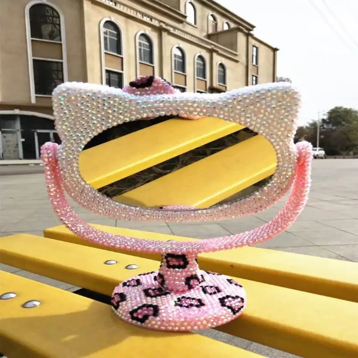 Hello Kitty Rhinestone Vanity Mirror
