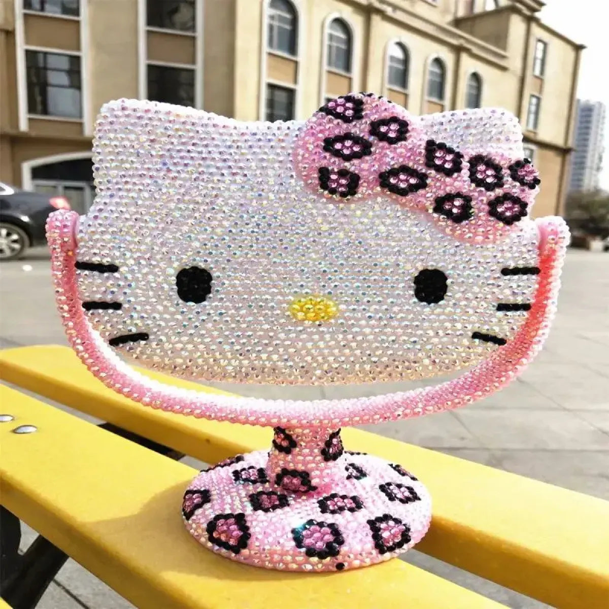 Hello Kitty Rhinestone Vanity Mirror