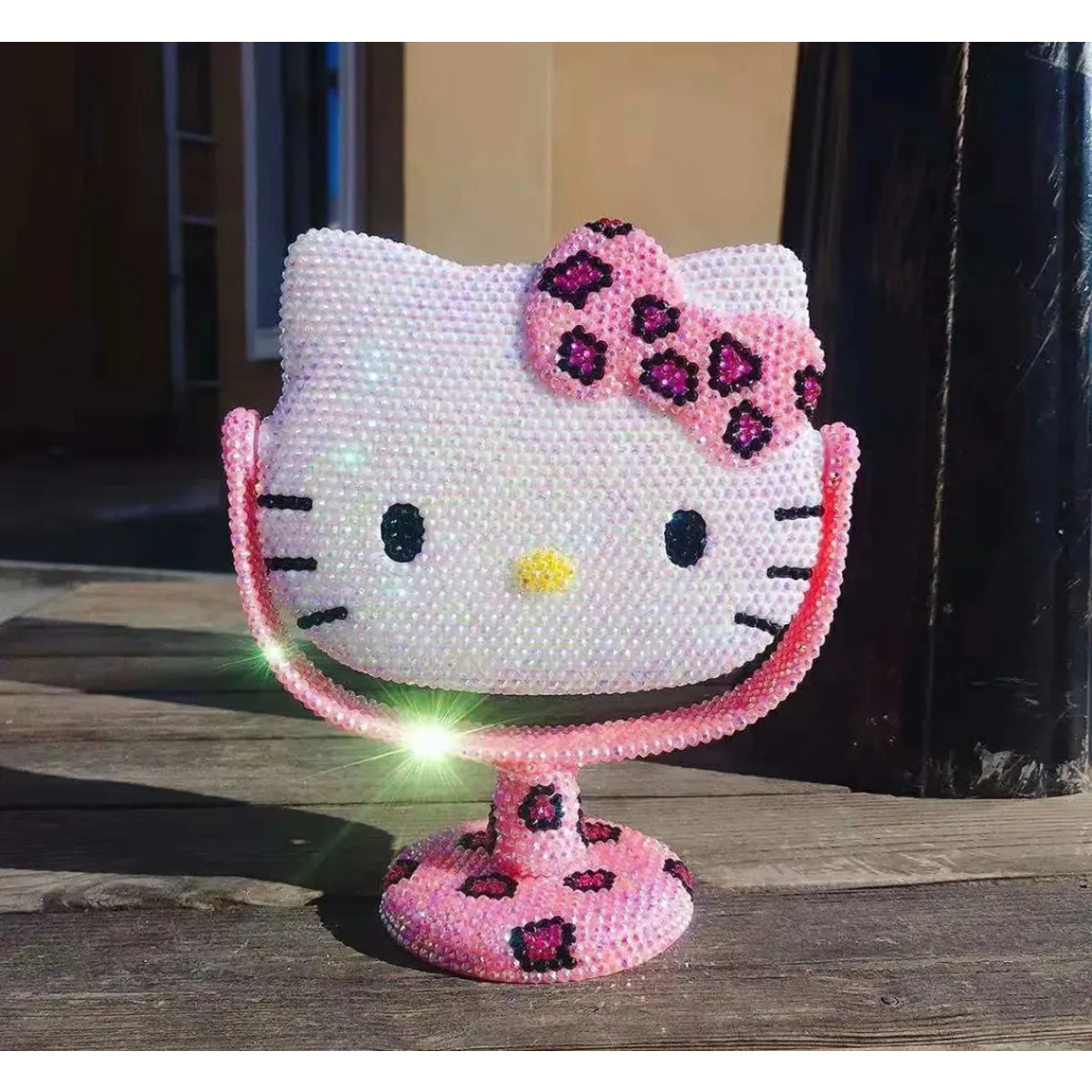 Hello Kitty Rhinestone Vanity Mirror