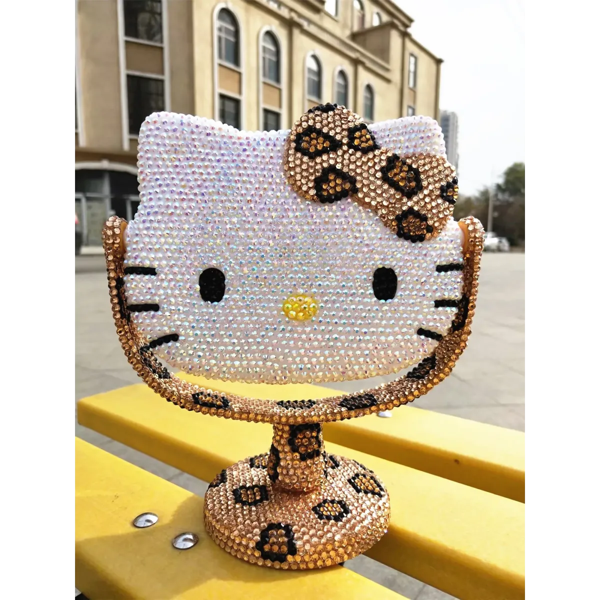Hello Kitty Rhinestone Vanity Mirror