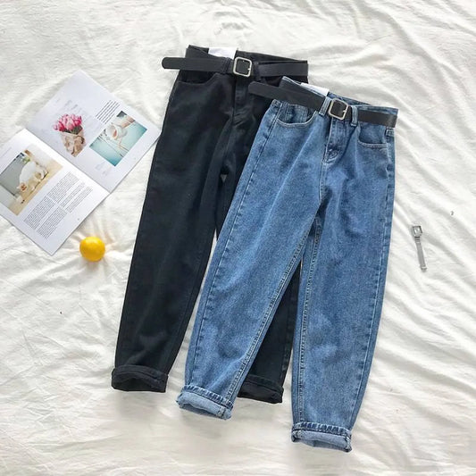 Korean High Waist Jeans