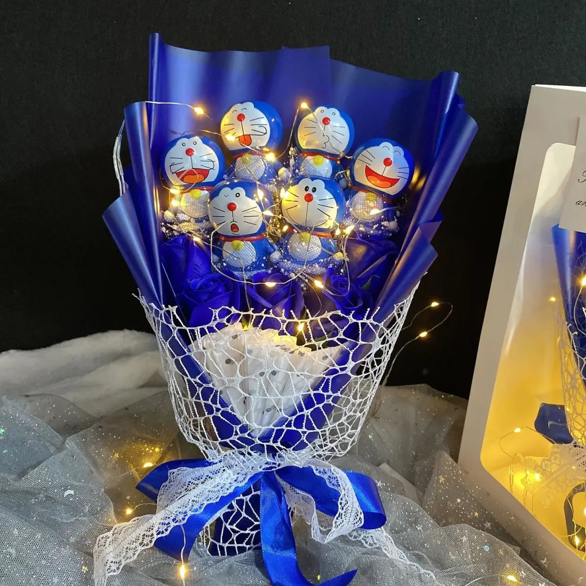 LED Light Hello Kitty Bouquet - My Melody, Cinnamoroll, Kuromi Edition