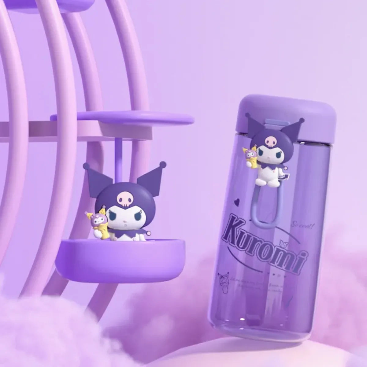 Kuromi Large Capacity Thermos Cup