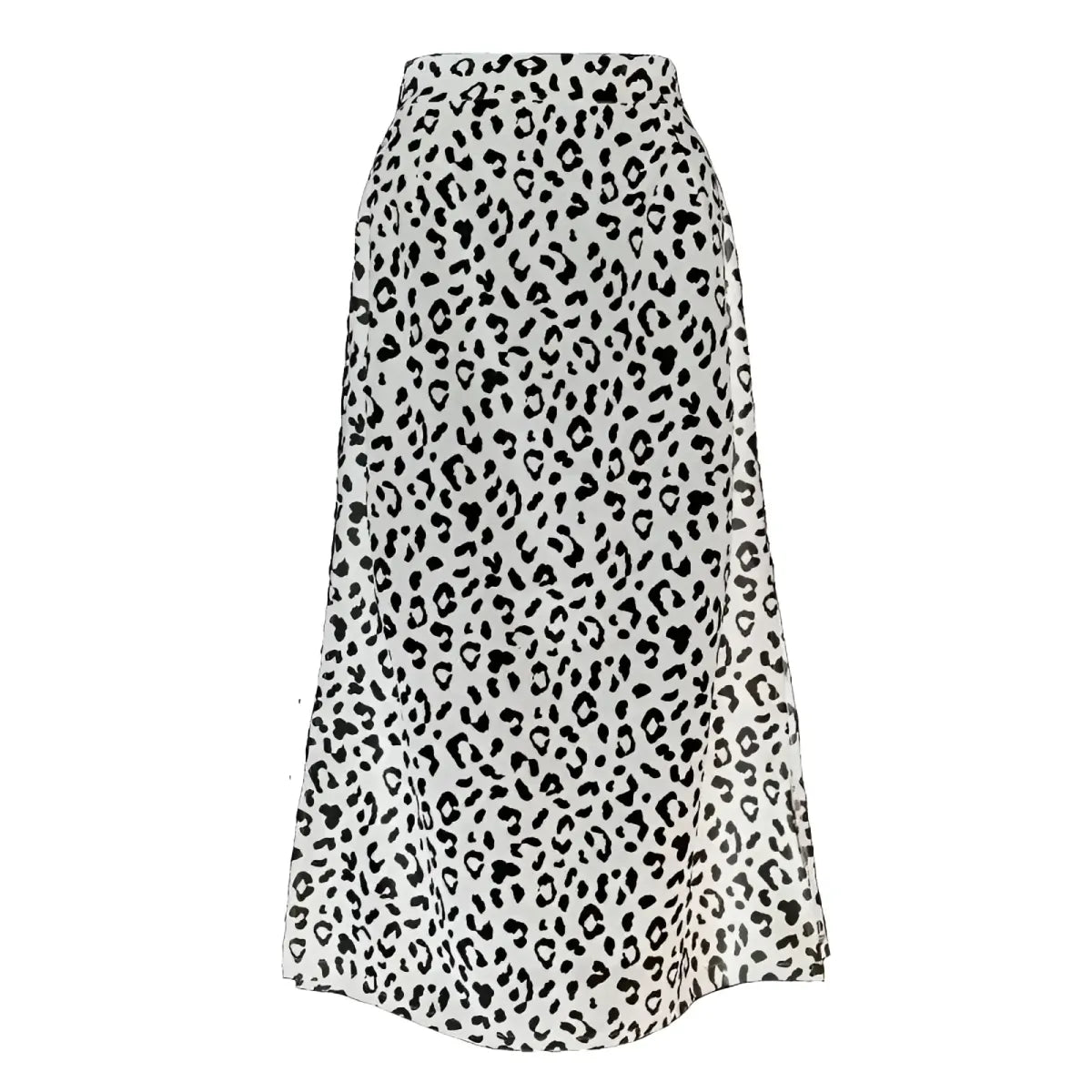Leopard Pattern Midi Skirts