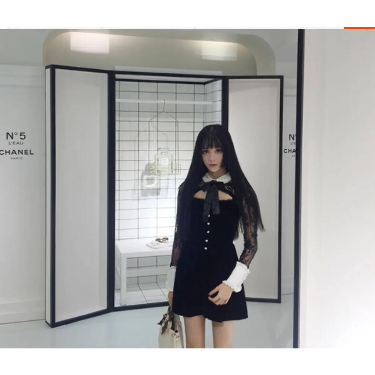 Lolita Hollow Lace Dress