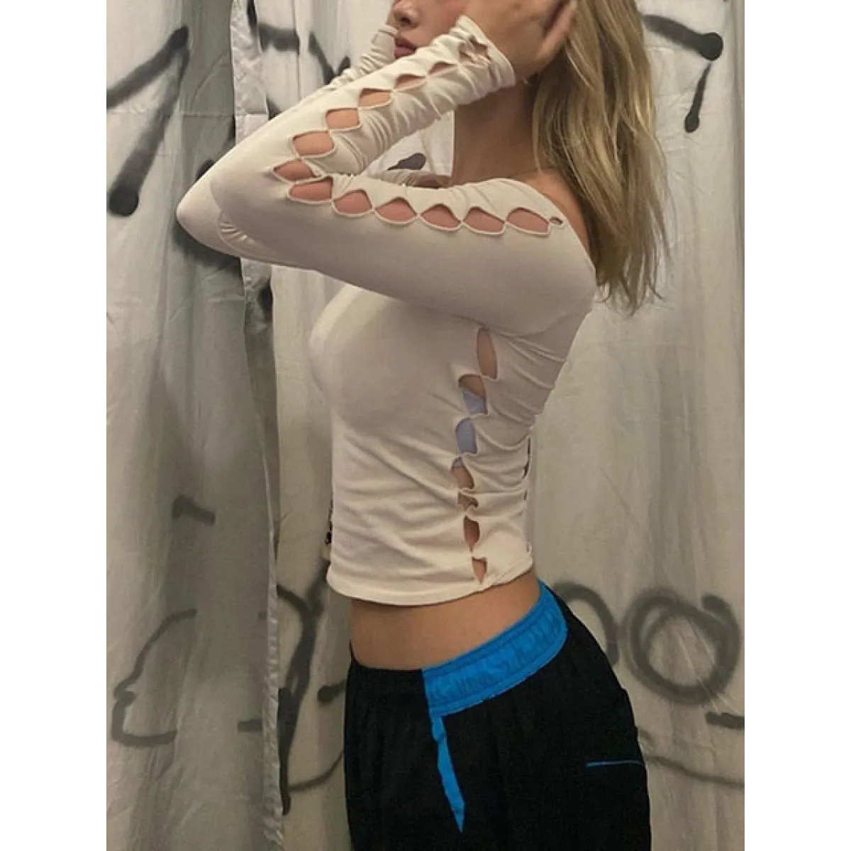 Slim Fit Solid Long Sleeve T-shirt